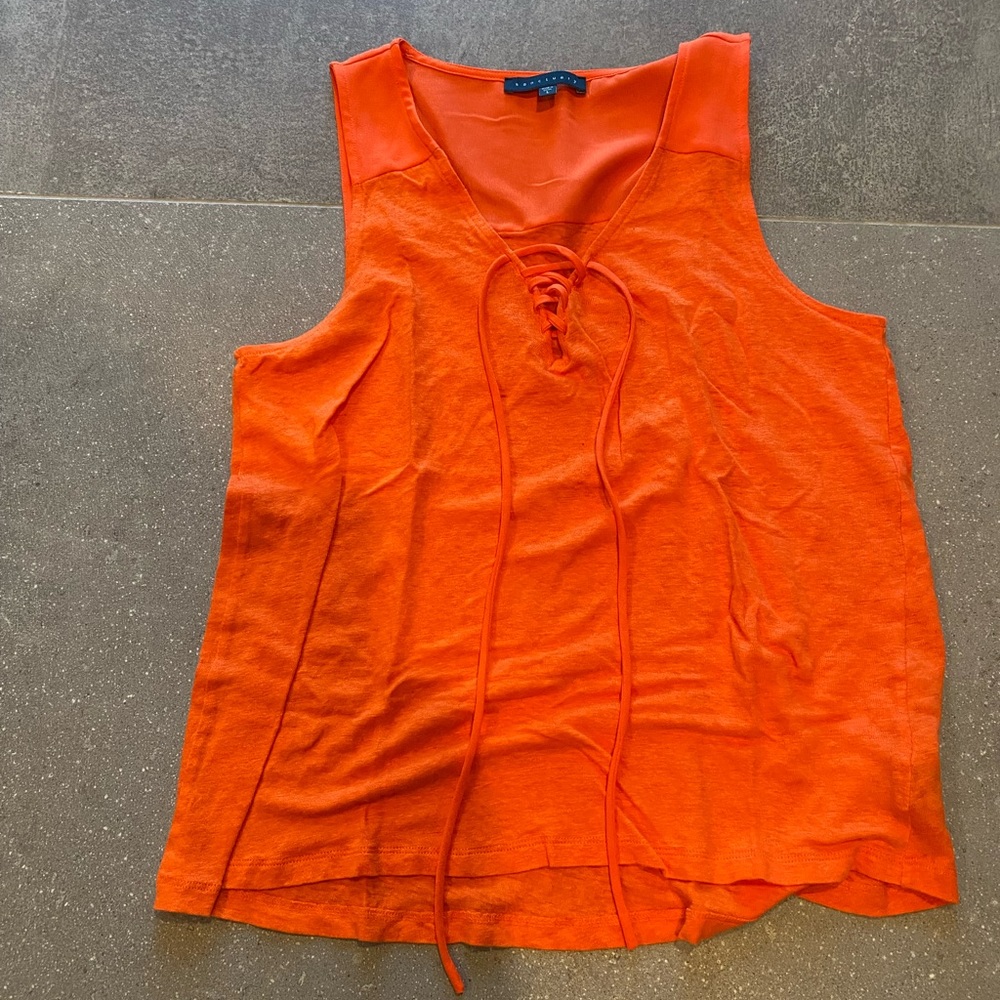 Sanctuary orange tank top size L